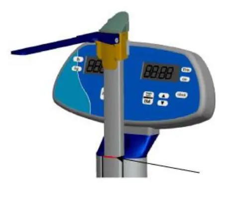 Doran DS5100 Digital Physician Scale-8