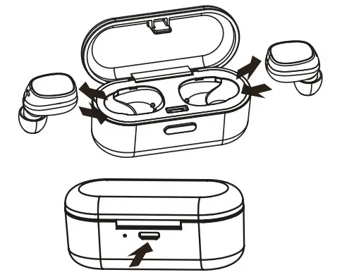 acme BH411 Bluetooth Wireless Earbuds - Figure 3