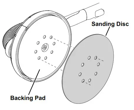 BAUER 59166 21105E-B 9Inch Variable Speed Drywall Sander - Faile