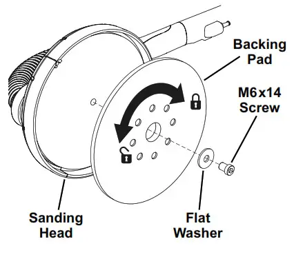 BAUER 59166 21105E-B 9Inch Variable Speed Drywall Sander - Speed