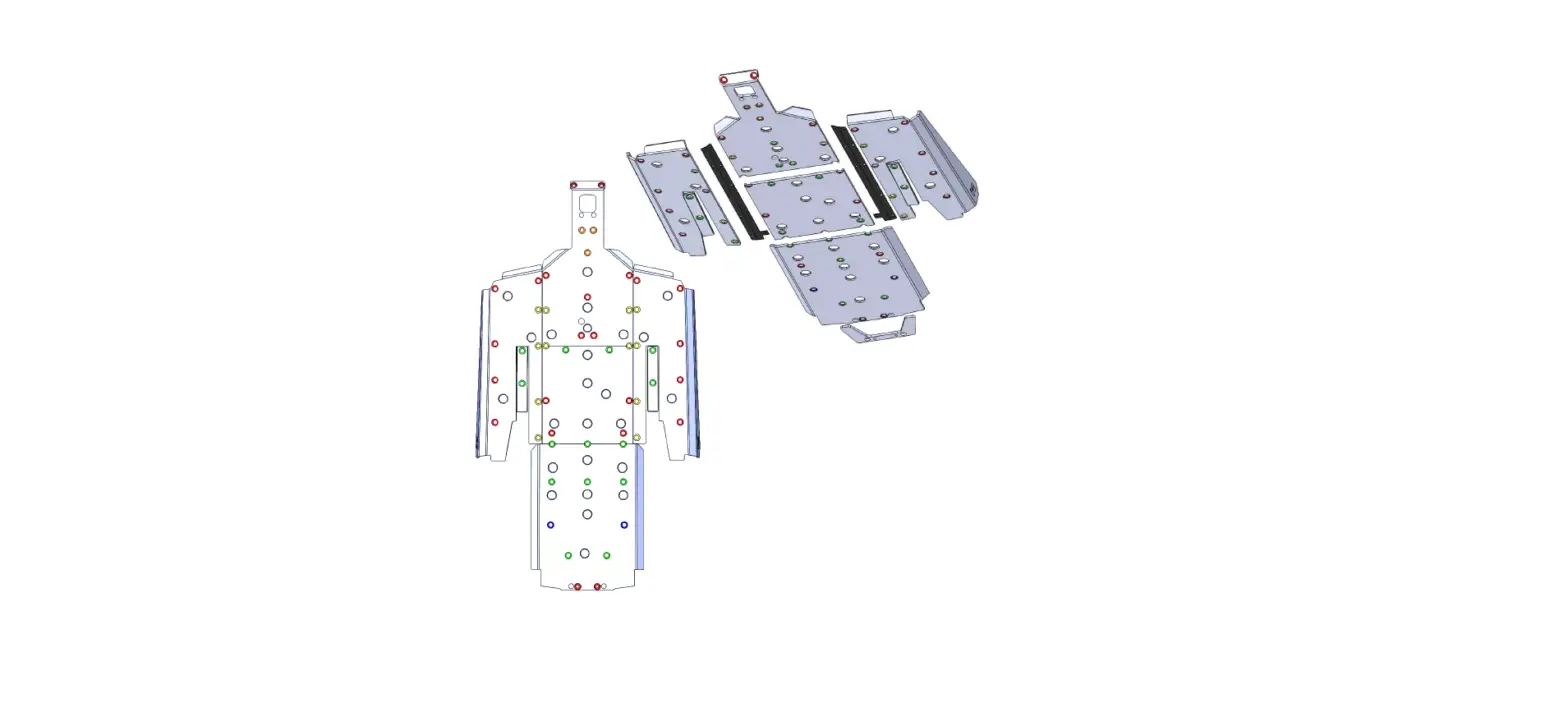 Rzr Xp 1000 2 Seat Seizmik Skid Plate Instruction Manual
