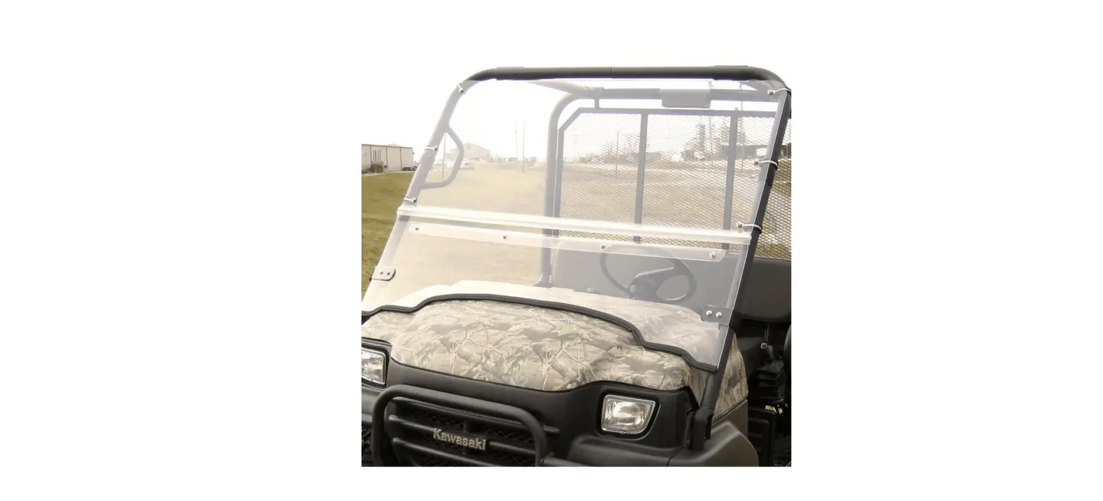 Falcon Ridge Kaw-3010-wd03 Mule 3010 & 4010 Folding Front Windshield Instruction Manual