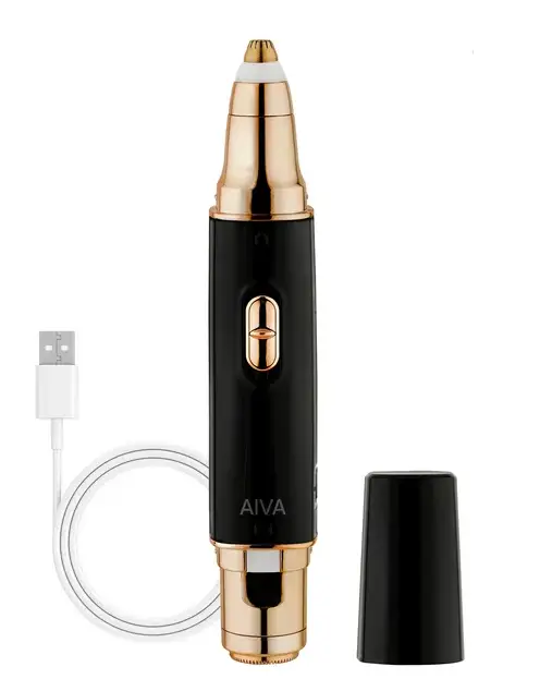 SPA SCIENCES AIVA Dual Sonic Precision Facial Hair Remover and Eyebrow Trimmer product