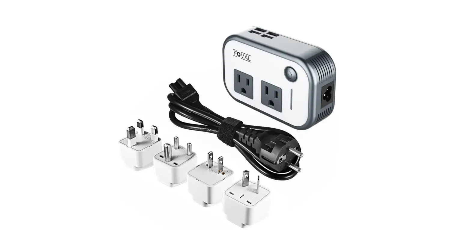 Foval Sgr-lxc200w-2 4-port Usb International Travel Adapter User Guide