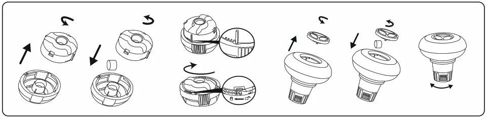 Bestway 56441 Power Steel Above Ground Rectangular Swimming Pool - Using chemical tablets