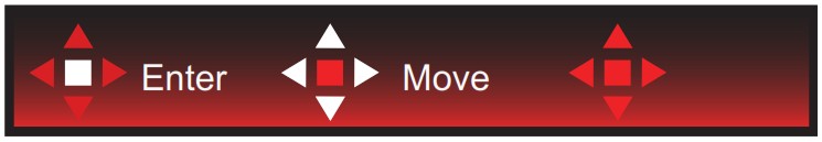 AOC AG274FZ LCD Monitor - OSD Key Guide 4