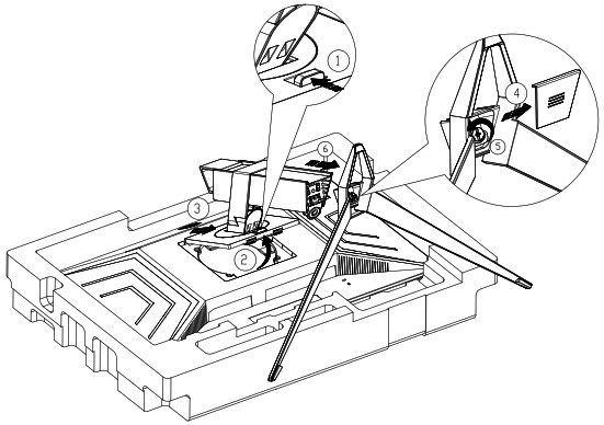 AOC AG274FZ LCD Monitor - Setup 3