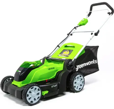 greenworks 2504707 17 Inch 40V Brushed Mower