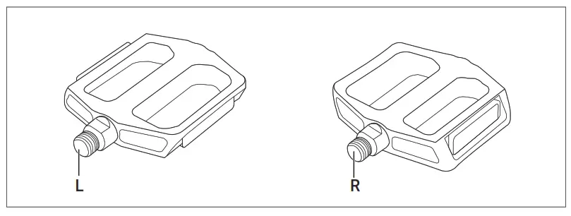 magnum Ranger Electric Bicycle - Assembly of the Pedals 1