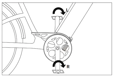 magnum Ranger Electric Bicycle - Assembly of the Pedals 2
