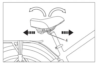magnum Ranger Electric Bicycle -Saddle Adjustment