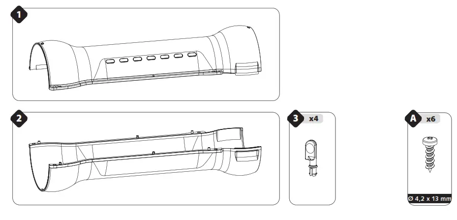 ferplast 570736 Metra Tunnel for Rabbit Mouse - fig