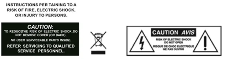 PULSE AUDIO 6X6 Audio Distribution Accessory Kit - warning