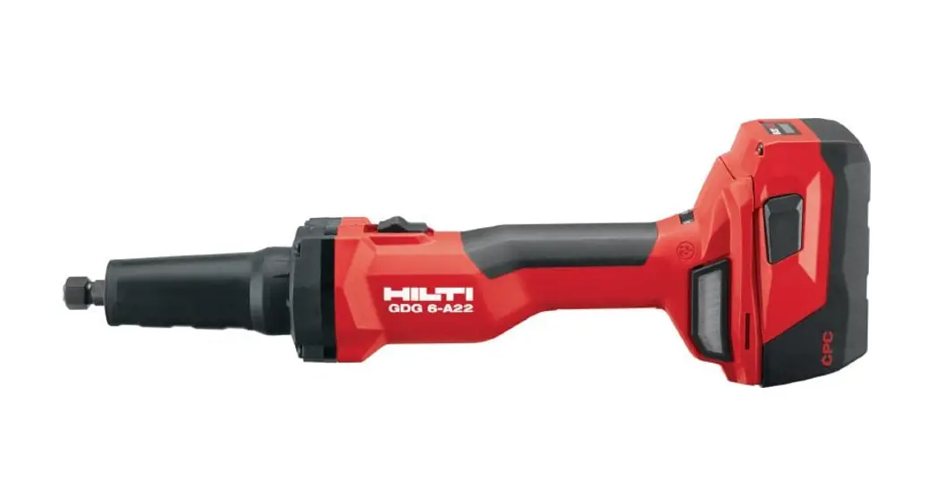 Hilti Gdg 6­a22 Cordless Die Grinder Instruction Manual
