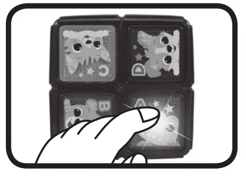 vtech 558400 Twist and Teach Animal Cube - 5