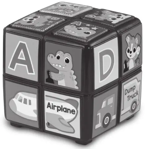 vtech 558400 Twist and Teach Animal Cube