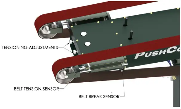 PUSHCORP SBS81 Series Sanding Belt Stand - Operation