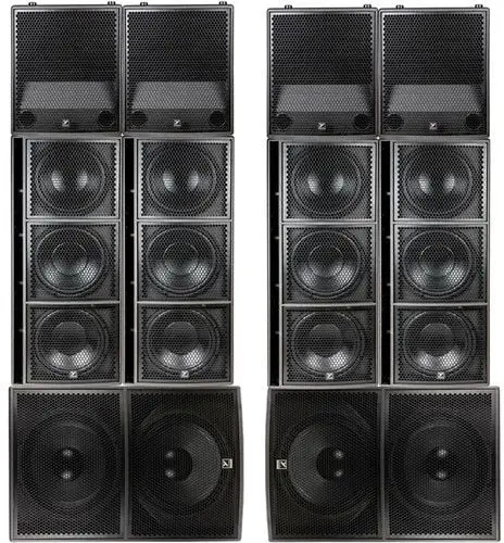 Yorkville SA221S Dual 21 Inch Bass Reflex Powered Subwoofer-fig1