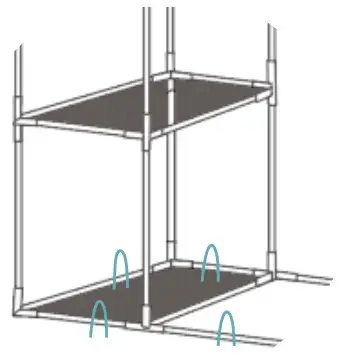 Quictent 71 Inch x 36 Inch x 36 Inch Portable and Walk In Greenhouse - Assembly 15