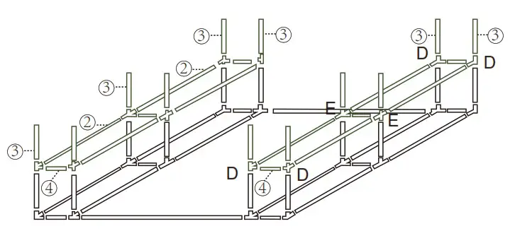 Quictent 71 Inch x 36 Inch x 36 Inch Portable and Walk In Greenhouse - Assembly 17