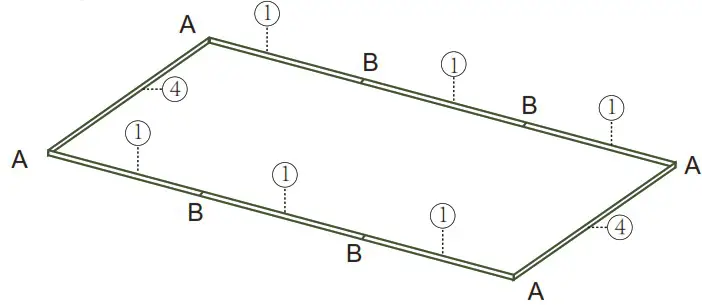 Quictent 71 Inch x 36 Inch x 36 Inch Portable and Walk In Greenhouse - Assembly 5