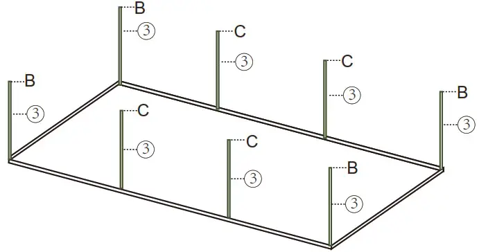 Quictent 71 Inch x 36 Inch x 36 Inch Portable and Walk In Greenhouse - Assembly 6