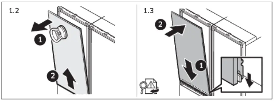 Installation of Door