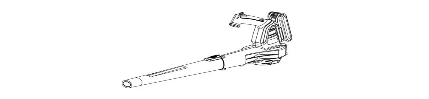 Henx H20cf01 Handheld Cordless Electric Leaf Blower Instruction Manual