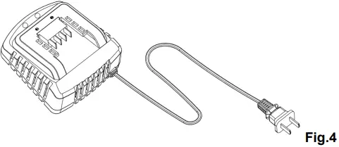 HENX H20CF01 Handheld Cordless Electric Leaf Blower-fig4