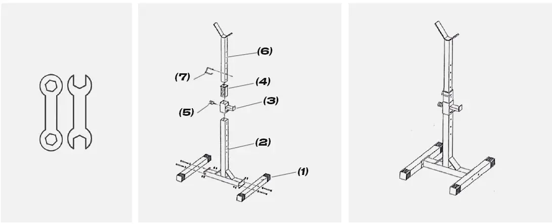 kogan-TWL-Premium-Squat-Stands-FIG-1