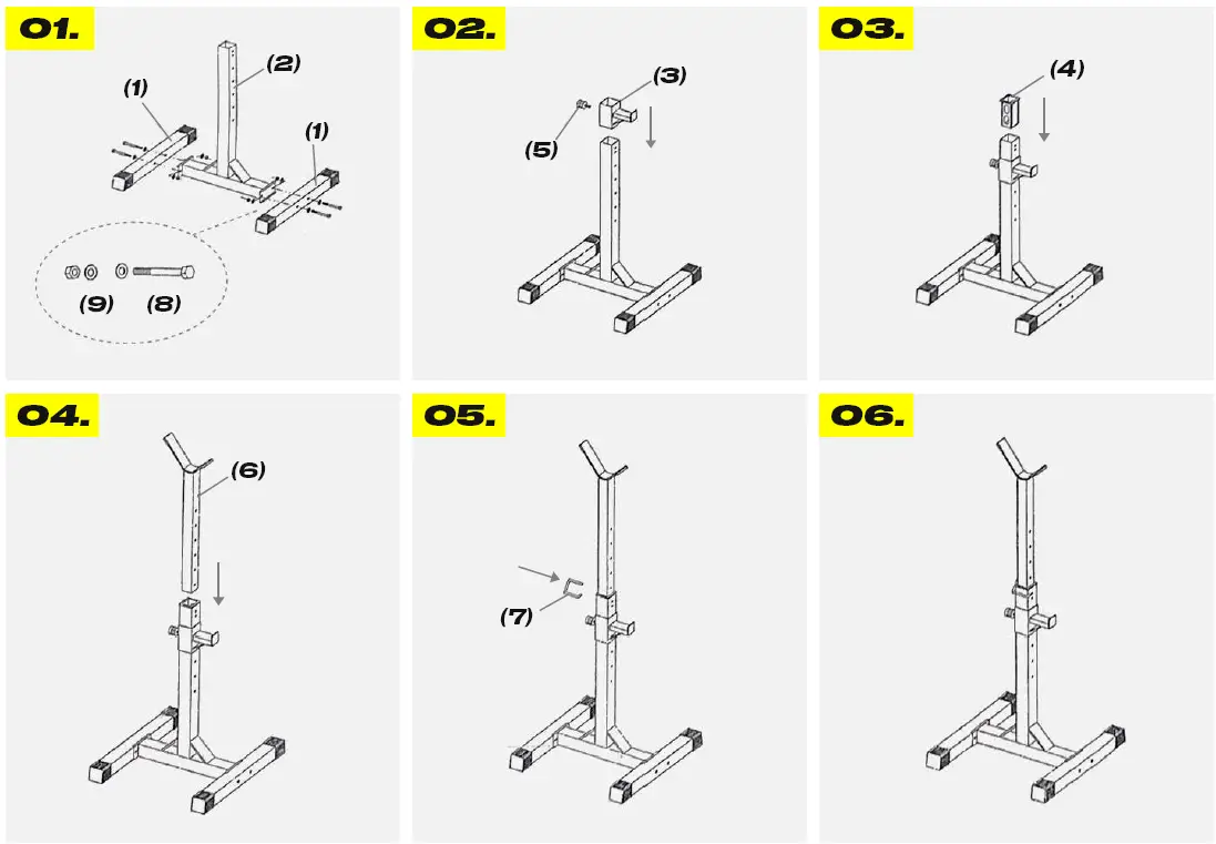 kogan-TWL-Premium-Squat-Stands-FIG-3