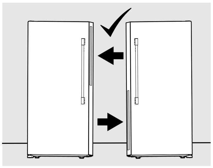 FRIGIDAIRE A21442902 Single Door Freezer and Refrigerator Pairing Kit - FIGURE 4