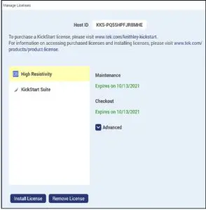 Maintenance and Checkout