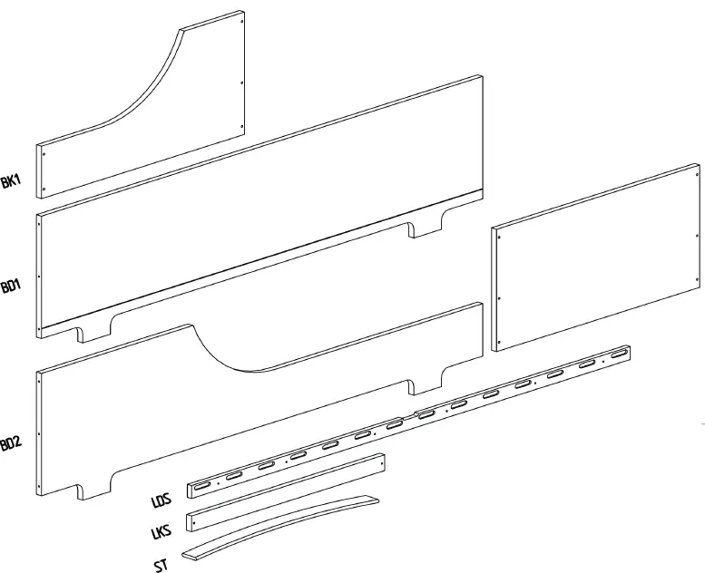 PETIT PUK CHARLIE Montessori Floor Bed 1