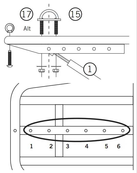 Without anchor roller