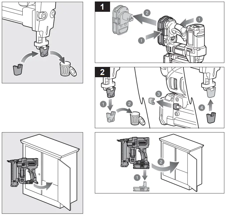 RYOBI R18GS18 Stapler - fig 6