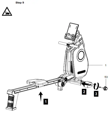 SportPlus SP-MR-030-R-iE Rowing Machine - 12