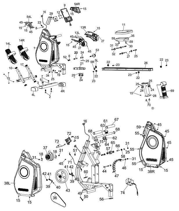 SportPlus SP-MR-030-R-iE Rowing Machine - 18