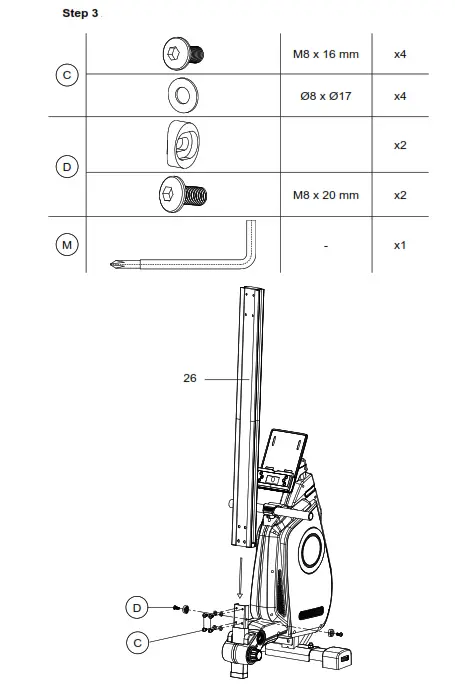 SportPlus SP-MR-030-R-iE Rowing Machine - 6