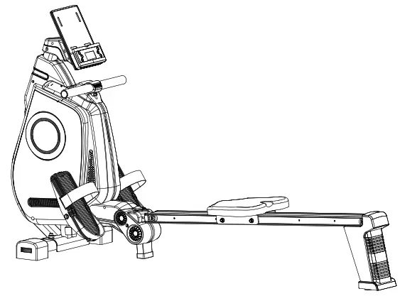 SportPlus SP-MR-030-R-iE Rowing Machine