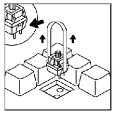 FANTECH MK910 Modular Mechanical Keyboard - fig 2