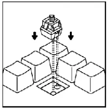 FANTECH MK910 Modular Mechanical Keyboard - fig 3