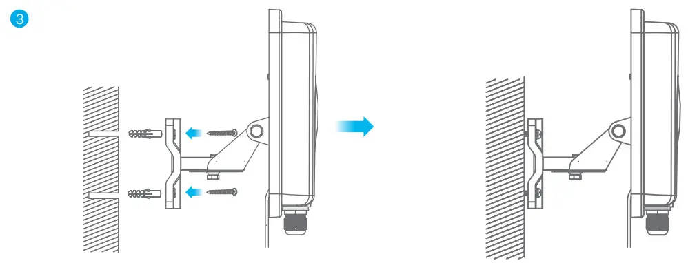 ZYXEL LTE7485-S905 4G LTE-A Outdoor Router - Wall Mounting (Optional) 1
