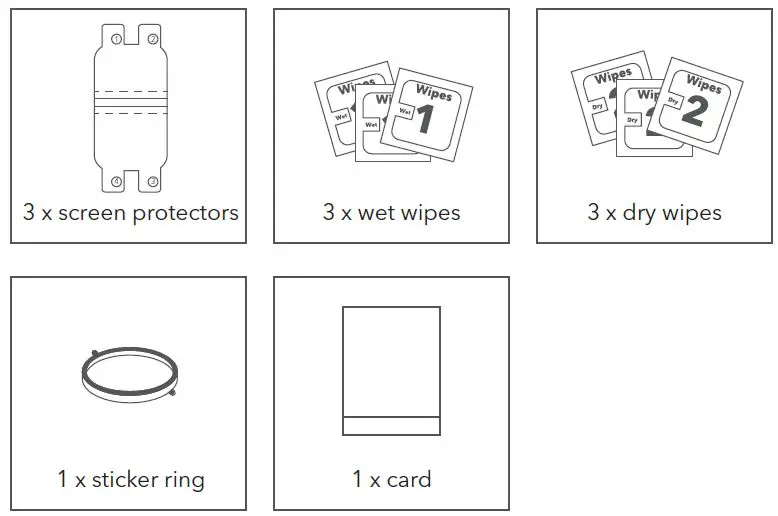 WASSERSTEIN Screen Protector for Fitbit Charge 5-fig-1