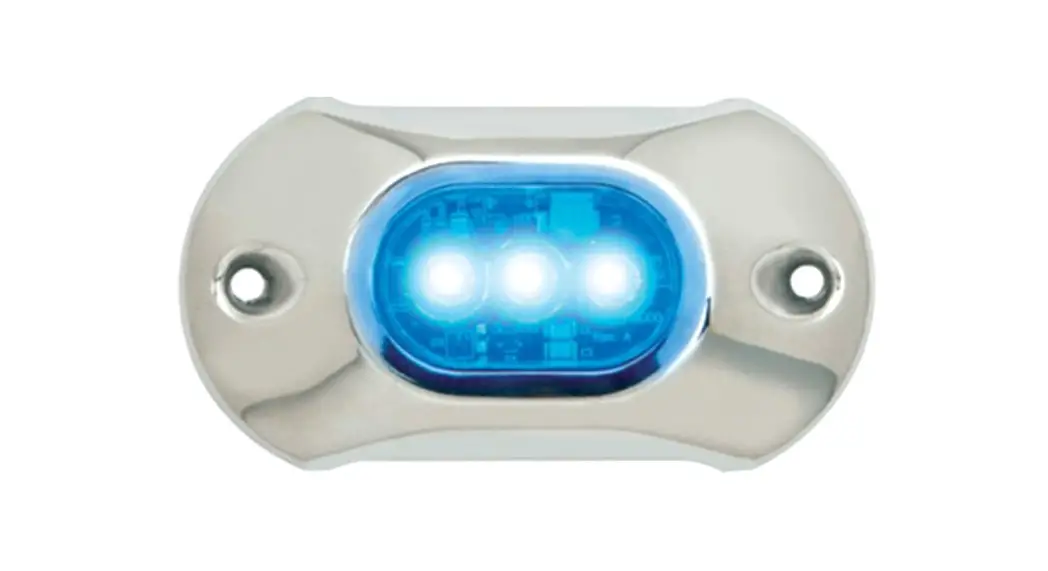 Attwood Marine 66uw03b-7 Lightarmor Hpx Underwater Light - 3 Led Blue Owner's Manual