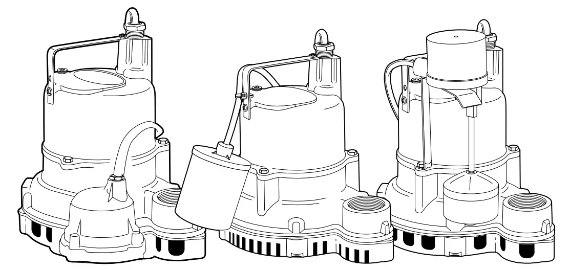 PENTAIR SW SD VS33 and 50 Submersible Sump Effluent Pumps - Figure 6