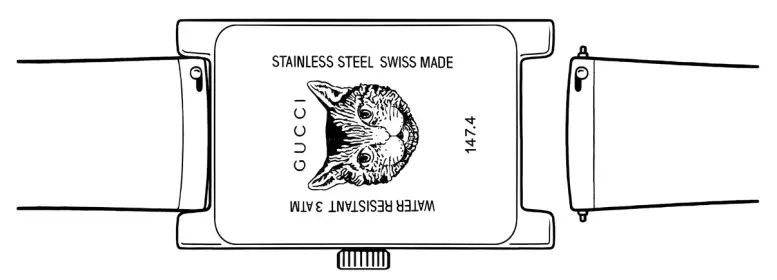 GUCCI G FRAME Watch Straps - Fig 2