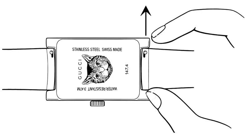 GUCCI G FRAME Watch Straps - Fig 6