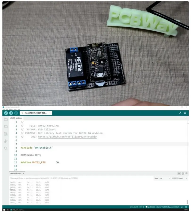 instructables DHT22 Environment Monitor - Figure 7