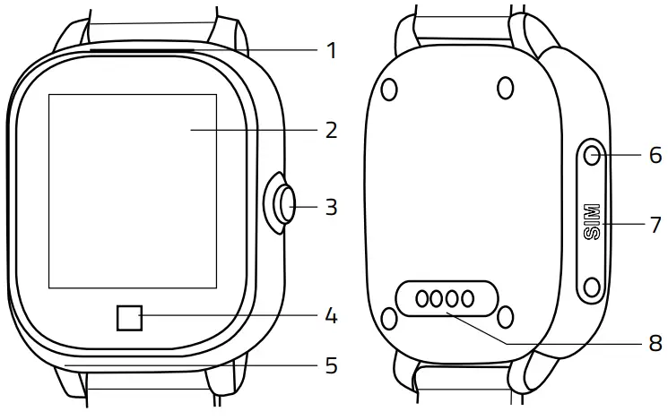 LAMAX WatchY2 Children's Smartwatch - figure 1